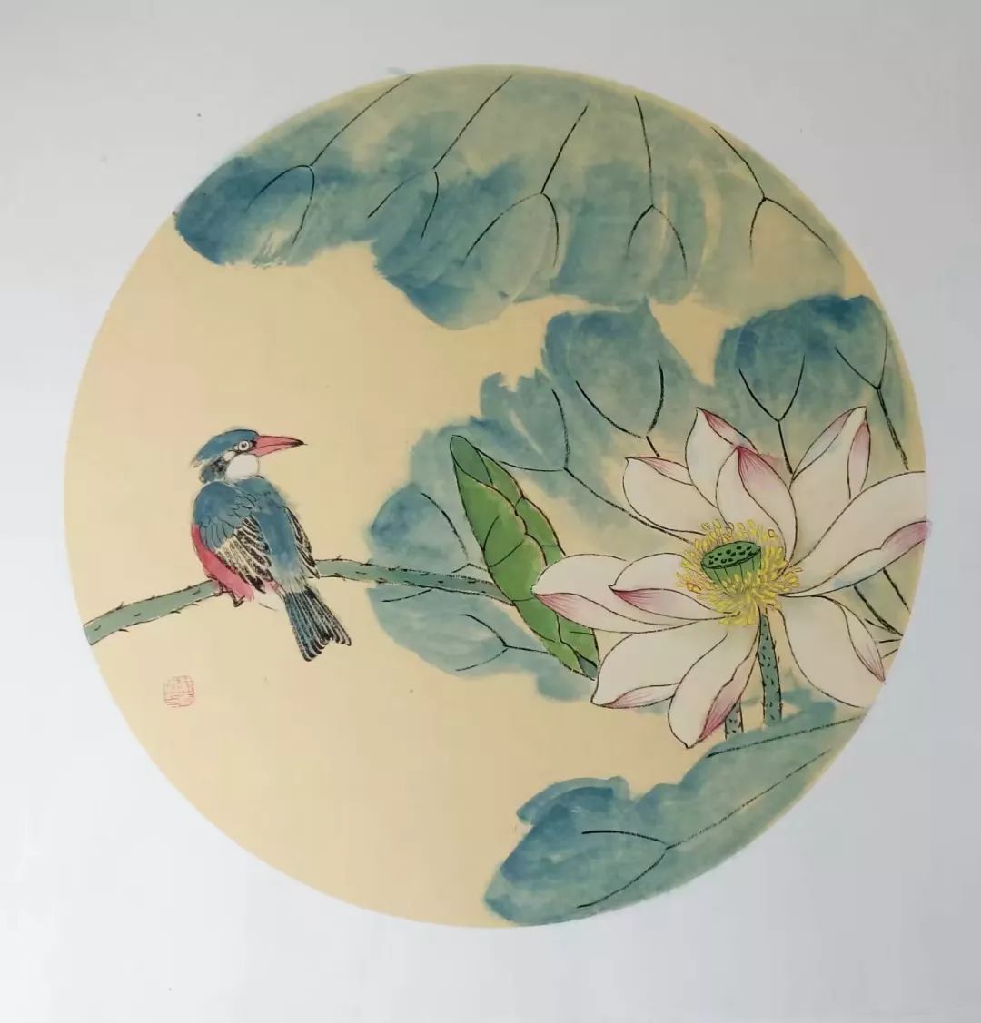 这50幅花鸟小品清新动人