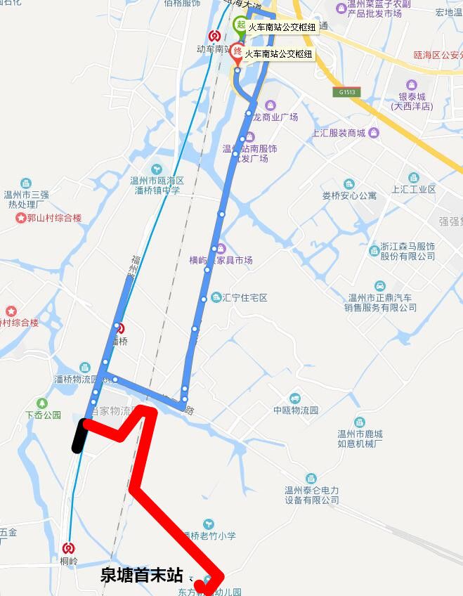 市區23路,社區巴士潘橋2號線走向將優化調整_溫州