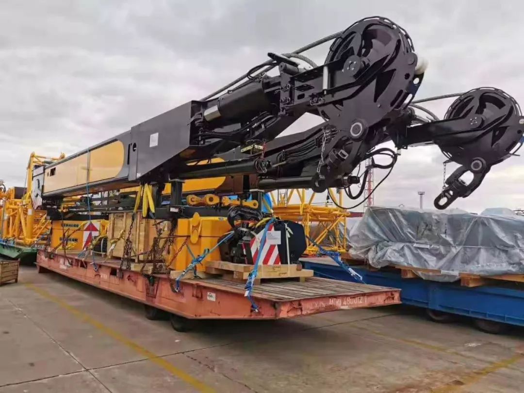 首台利勃海尔ltm175091移动式起重机进入中国大陆市场