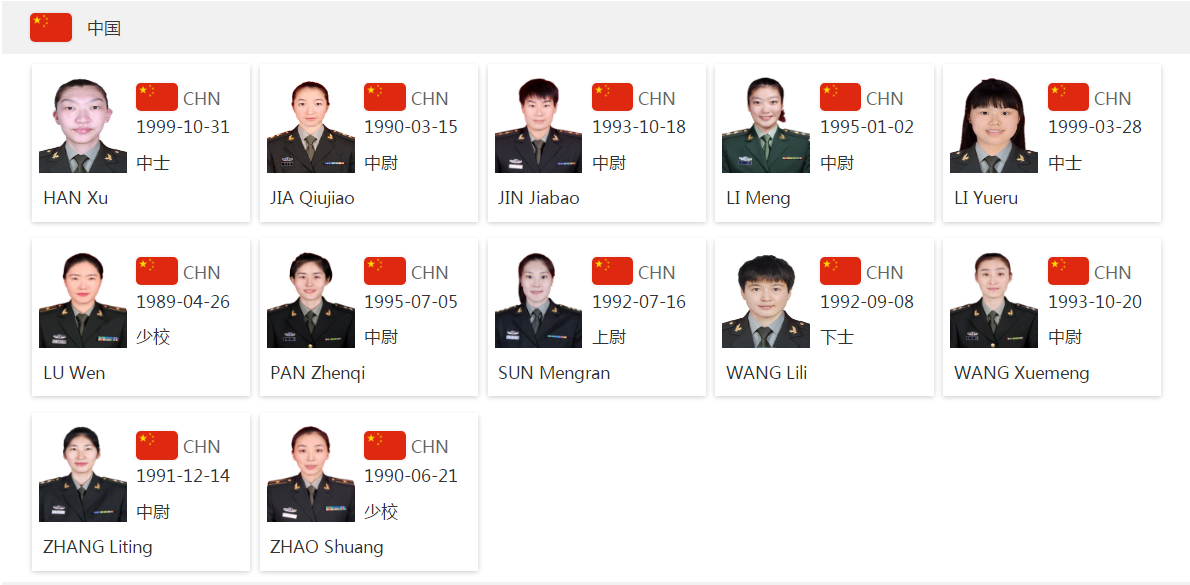 军运会女篮大名单公布  11人曾入选国家队 坐拥7名现役国手