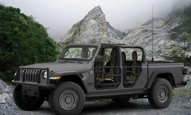 比较偏民用的车型代替纯军用车,例如民用悍马替换悍威(humvee),在这个