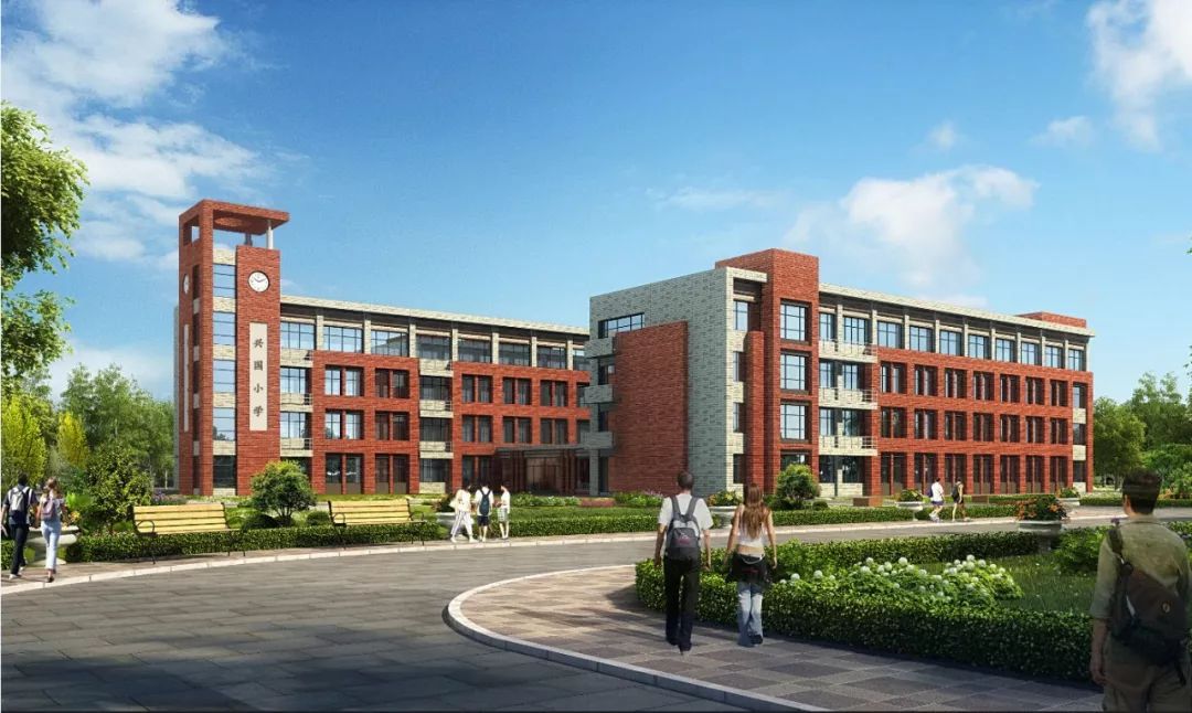 学校传真坊子区兴国小学举办第一届体育节活动