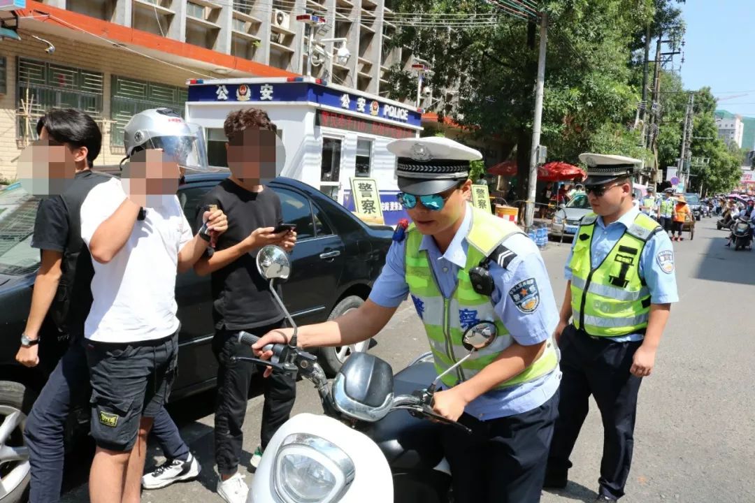 动真格!陆丰交警再行拘19人