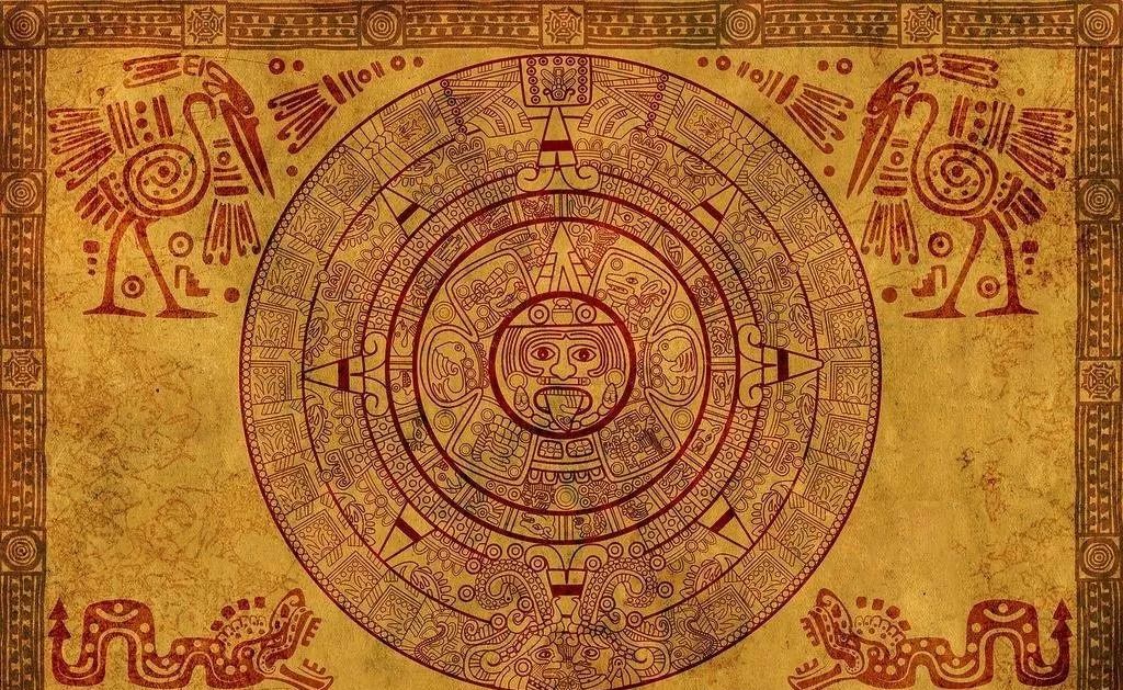 玛雅历法图腾解析:20个太阳图腾符号