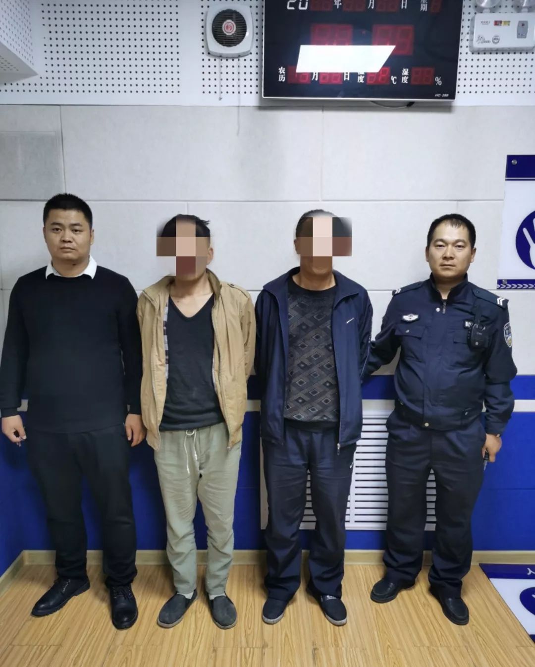 2019年10月15日下午16时许,保德县交警大队义门中队民警在辖区例行