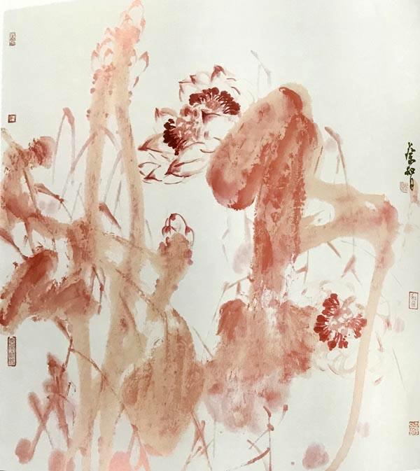 中国当代实力派花鸟画家蔡智国画作品欣赏