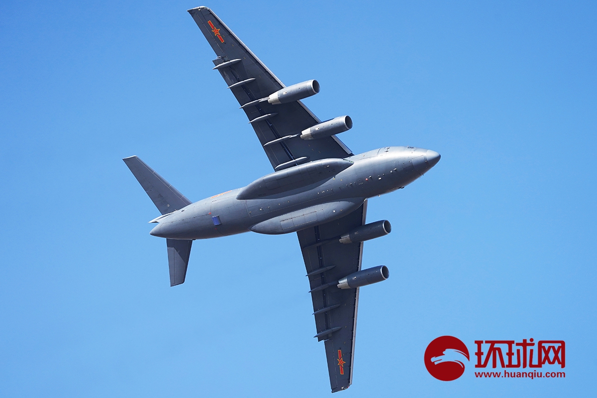 歼20运20展翅空军开放活动中国战鹰上演空中大片