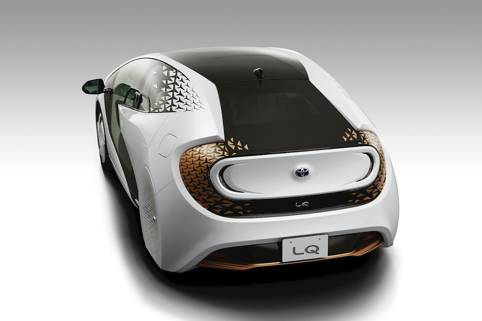 丰田lq小型人工智能汽车东京车展亮相 车辆