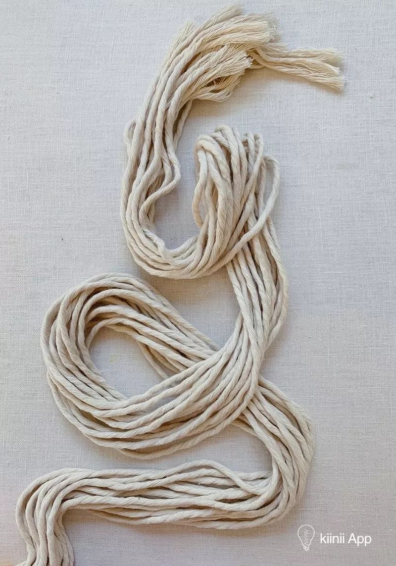 diy彩色缠线结绳墙挂