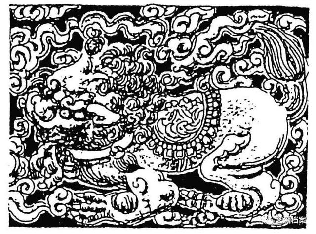 传统寓意装饰纹兽纹