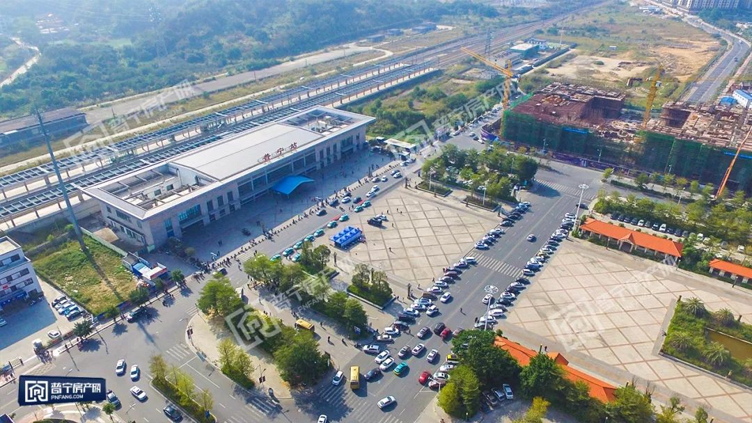 喜大普奔普宁高铁站改扩建工程正式开工