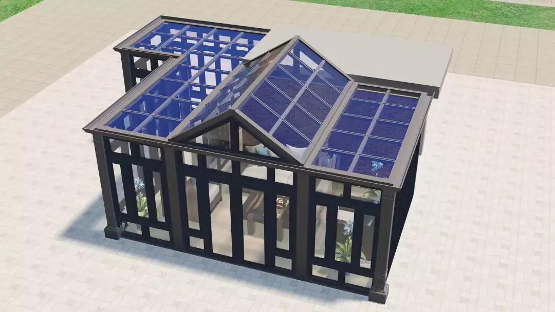 智能阳光房向往美好生活沐一身晨露披一缕阳光