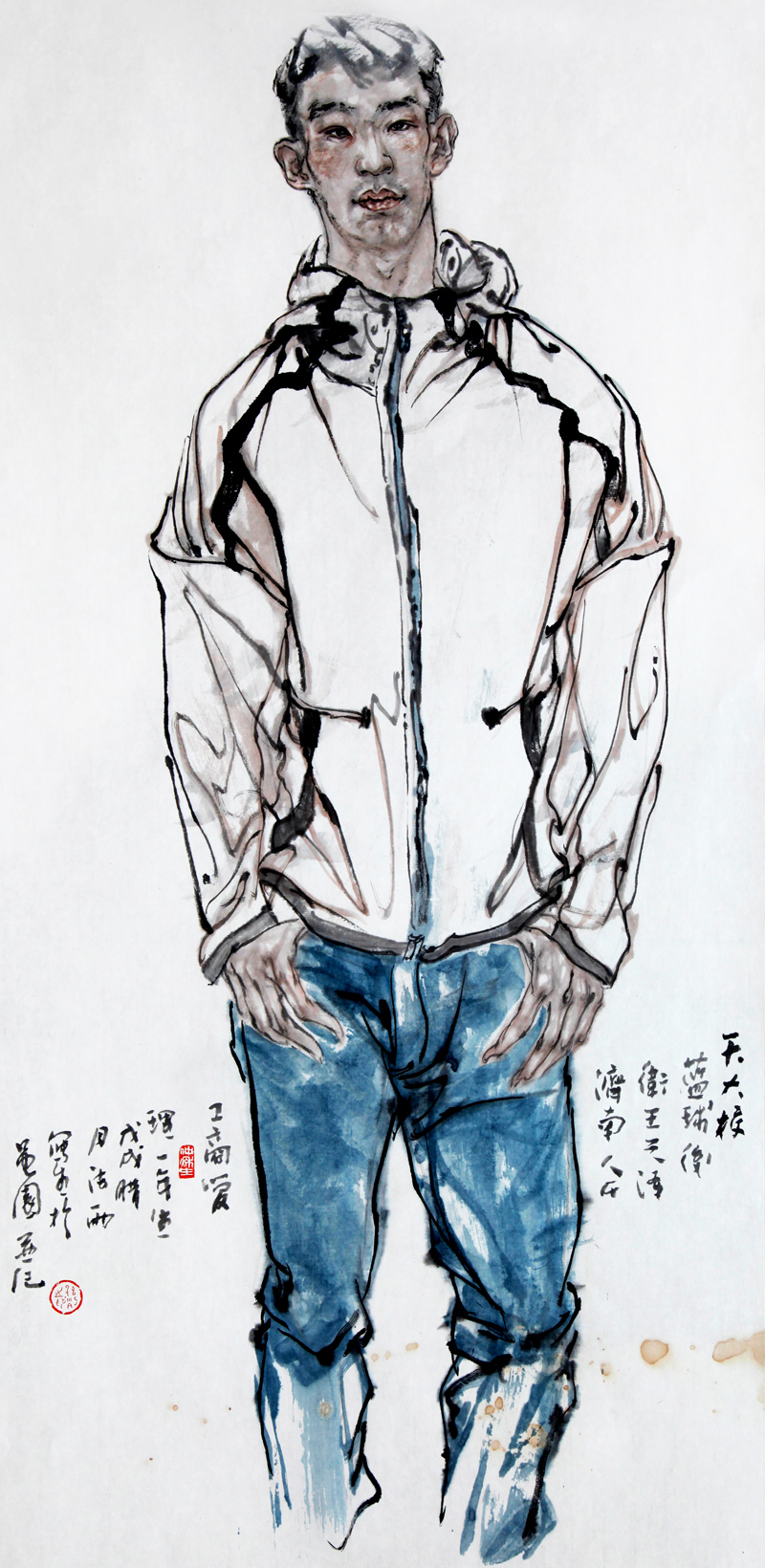 名家风采孙列教授写生人物作品选