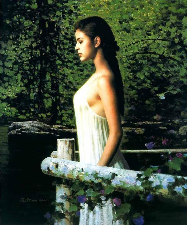 画家本人有苦说不出_谢楚余