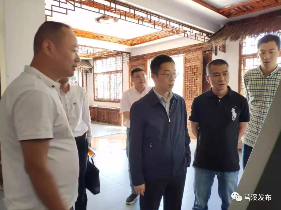 副县长徐顺和到莒溪镇开展"三服务"活动