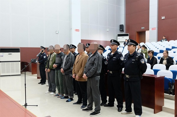 数罪并罚天长5名涉恶砂霸被判刑