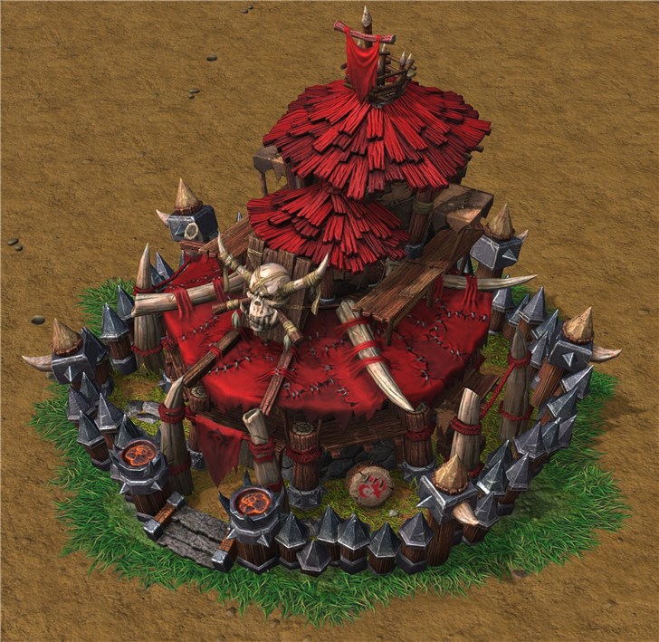 魔兽争霸3重制版建筑模型曝光另增暗黑破坏神元素