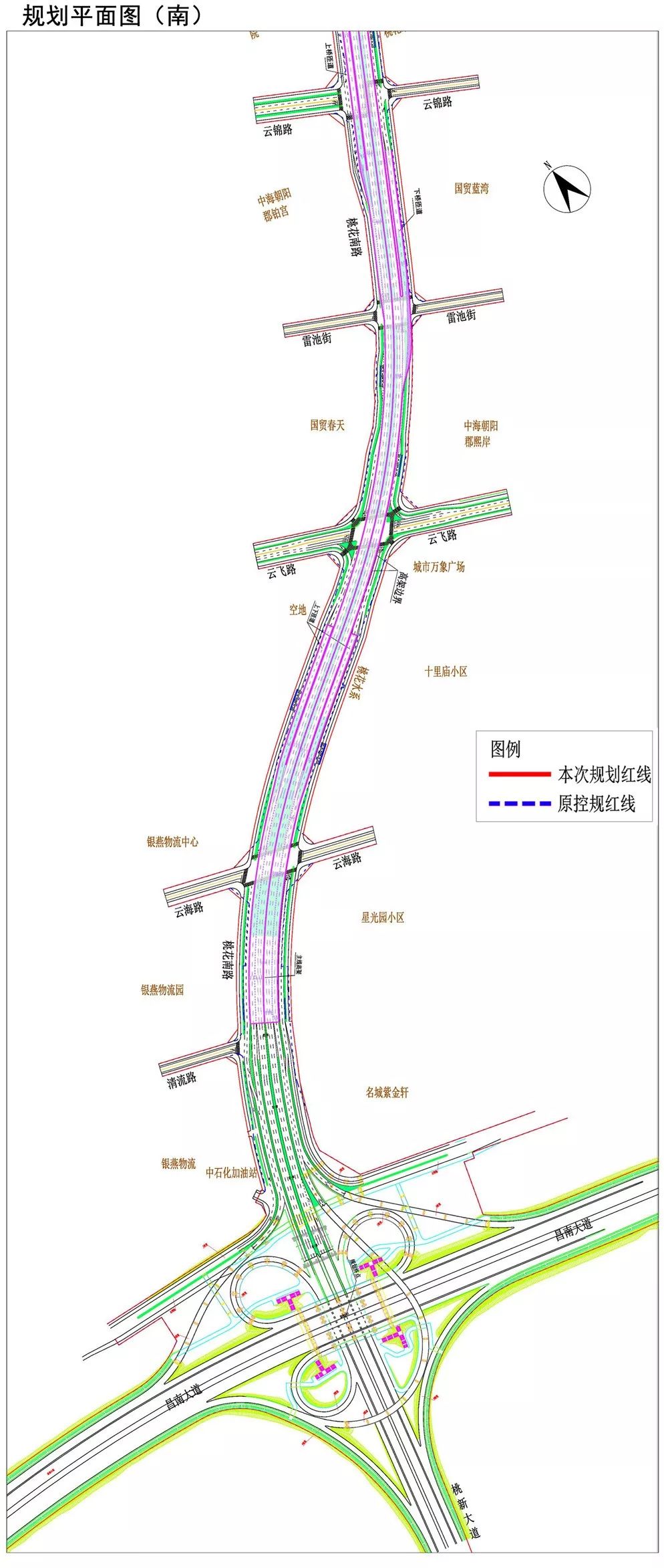 湘府路高架整体规划图图片