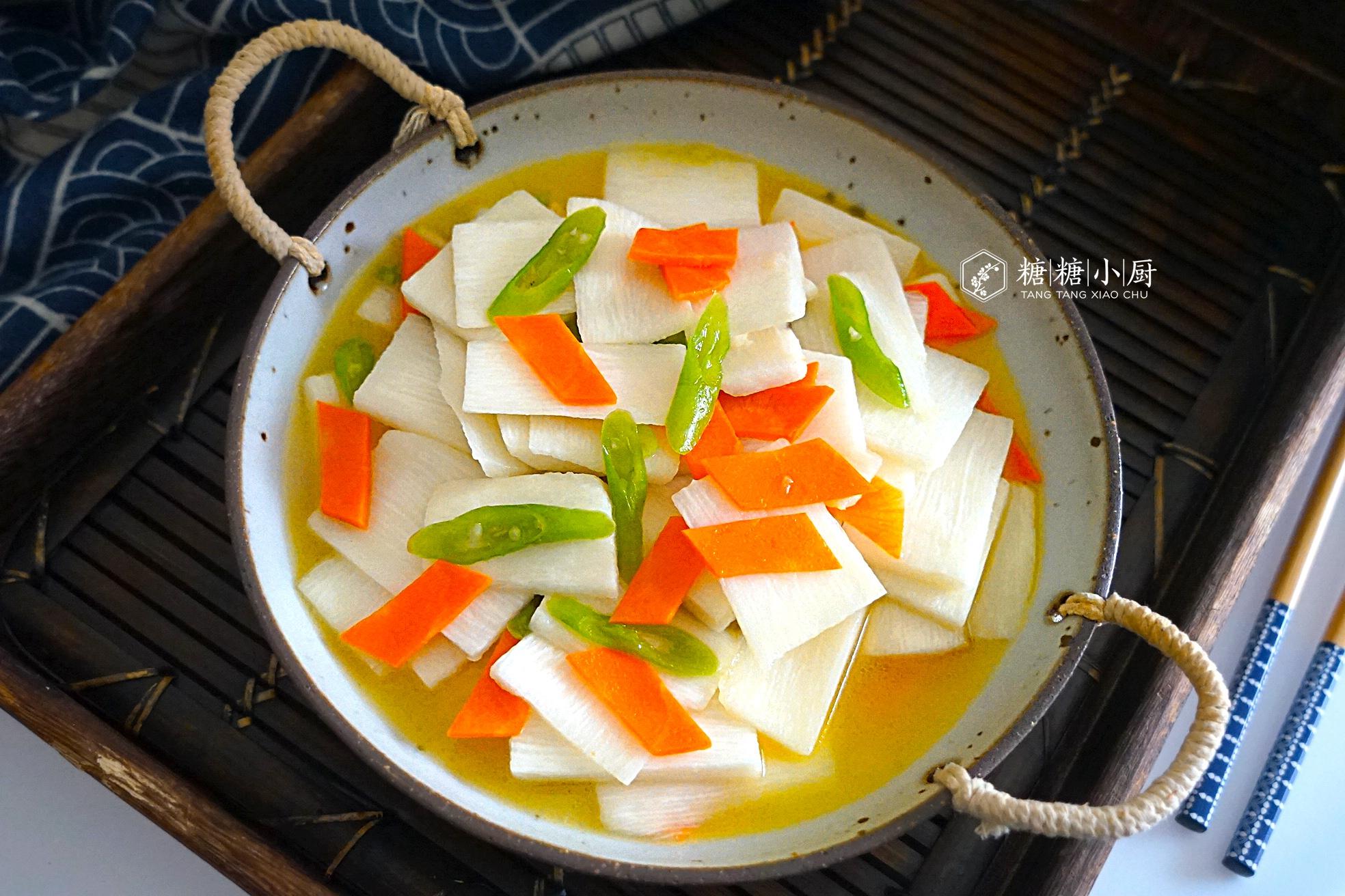 原创教你这样炒山药不发黑还特开胃脆甜爽滑隔两天就想吃一次