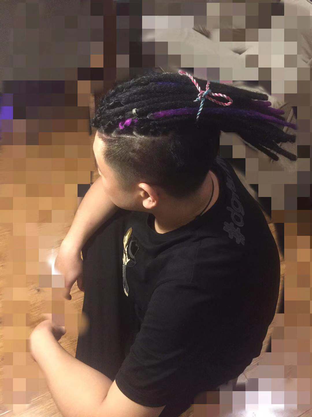 三分钟简易脏辫短期脏辫