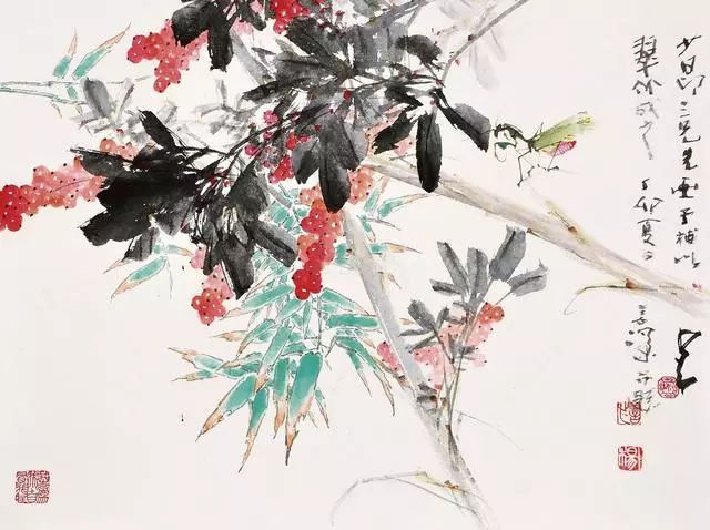 以形写神一笔之功岭南画派花鸟画大师赵少昂精选作品欣赏