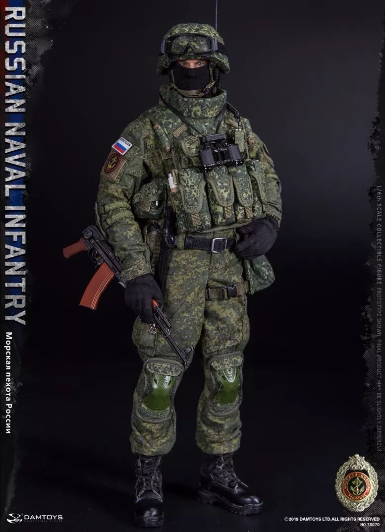 新品预定damtoys16俄罗斯海军步兵海军陆战队78070标准版雪地特别版