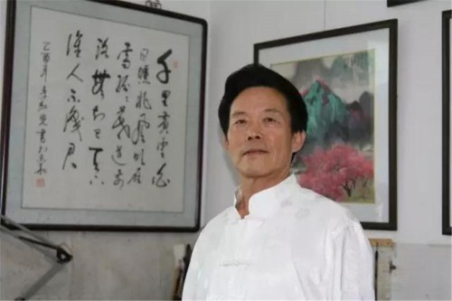 中国当代著名花鸟山水画家：陈振新
