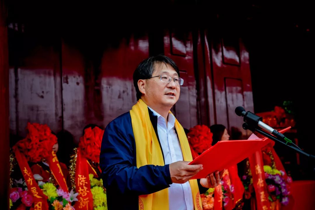 胡连荣会长参加己亥年福建省舜裔宗亲千人团祭祀舜帝典礼活动