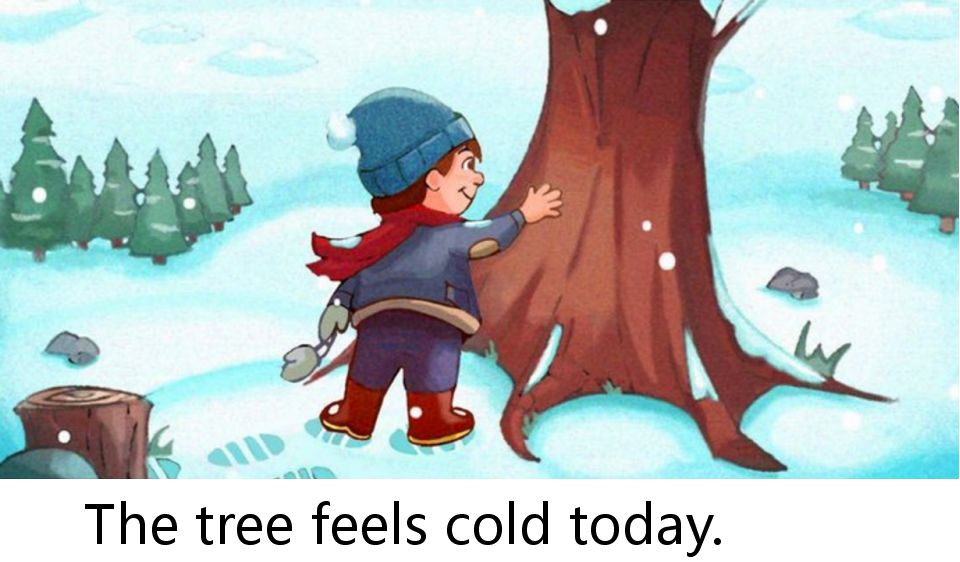 【英文有聲繪本】寒冷的一天《a cold day》_feels