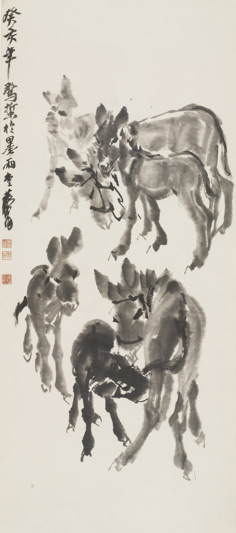 著名画家黄胄作品欣赏-搜狐大视野-搜狐新闻