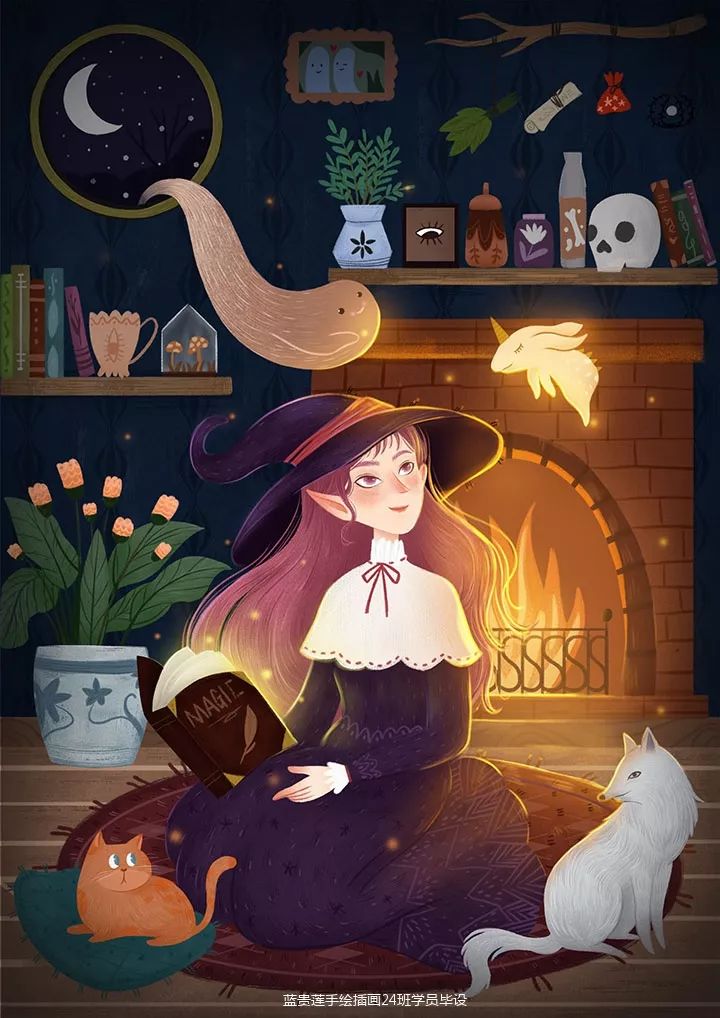 下周一,可报名学商业手绘插画啦_设计