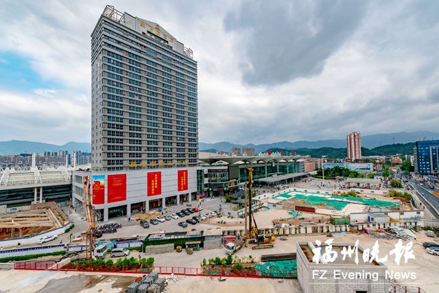 火车站商圈换新颜福州窗口更靓丽