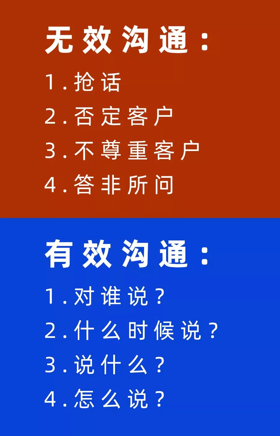 有效沟通和无效沟通