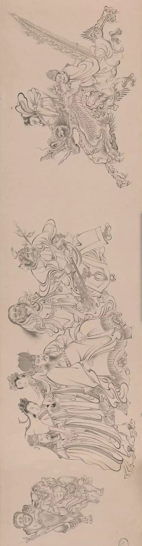 品读长卷画画圣吴道子的几幅真迹