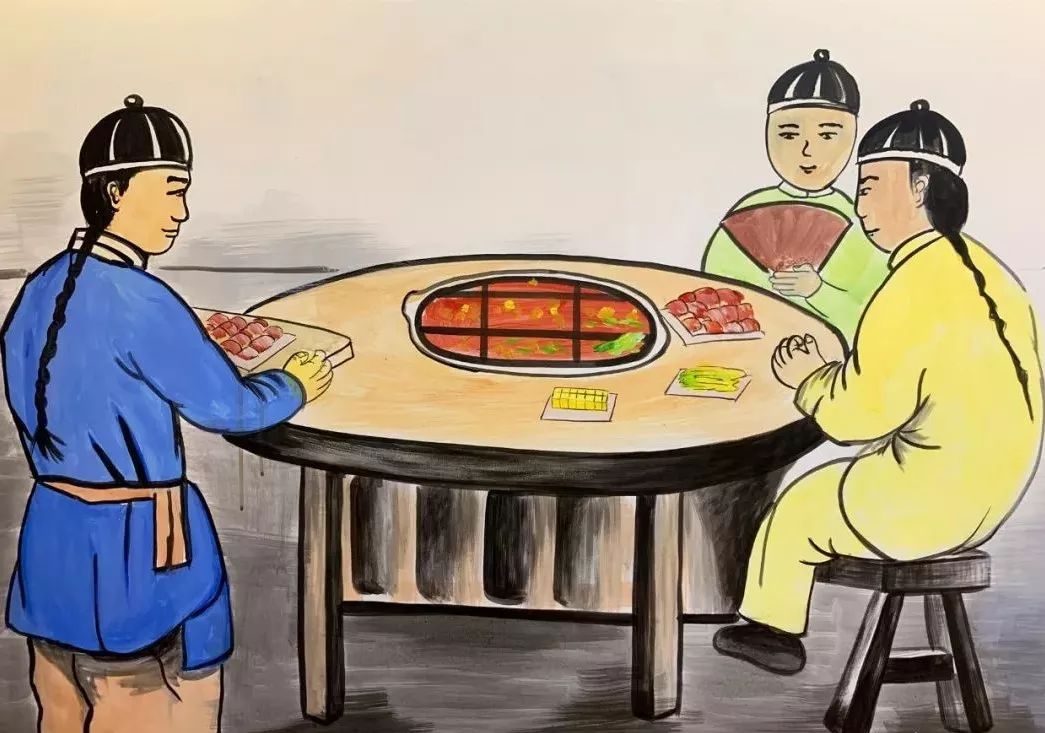 地道老北京铜锅涮肉聚锦居铜锅汇邀您399元热腾腾吃火锅