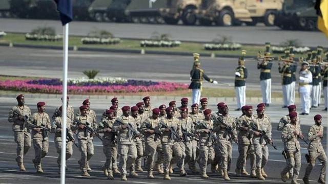 沙特演奏俄罗斯国歌吹跑调,让人一言难尽_阅兵