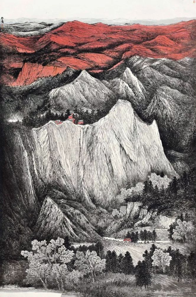 荆春玲/丰年之三/240cm×190cm/纸本设色姜贻华 / 清芳谁是侣 误入小