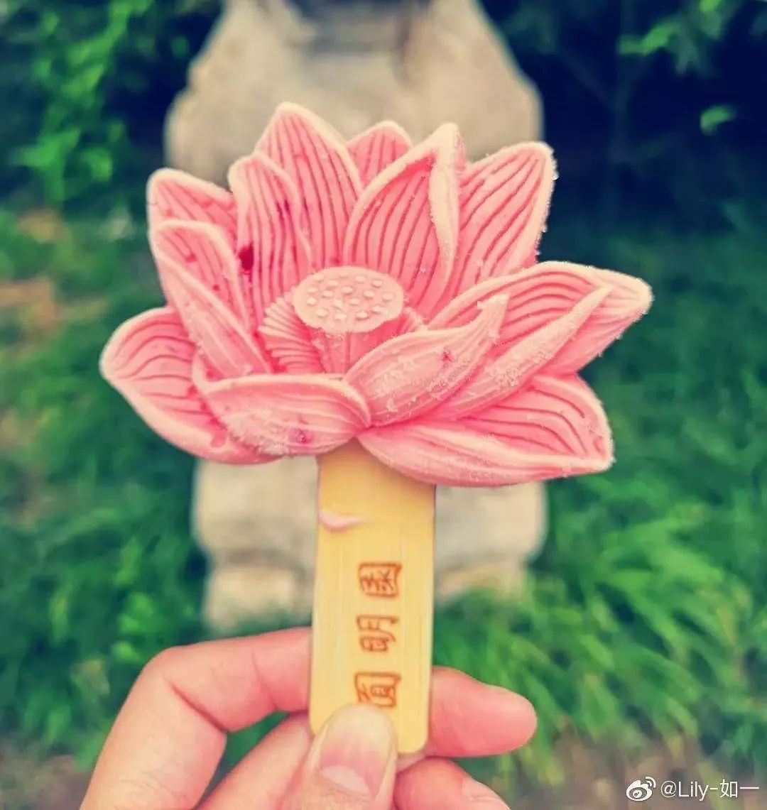 95荷花雪糕圆明园图源于网络吃货们介绍是在珍宝馆前面的小店前面的