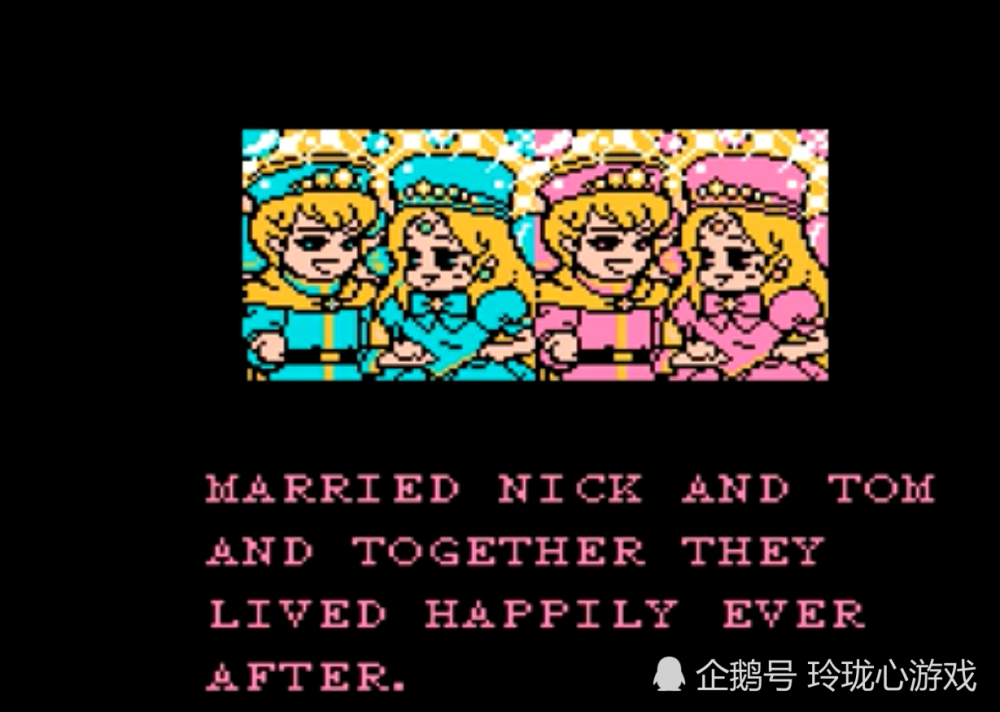 fc经典游戏雪人兄弟雪人拯救公主被公主亲吻后秒变王子