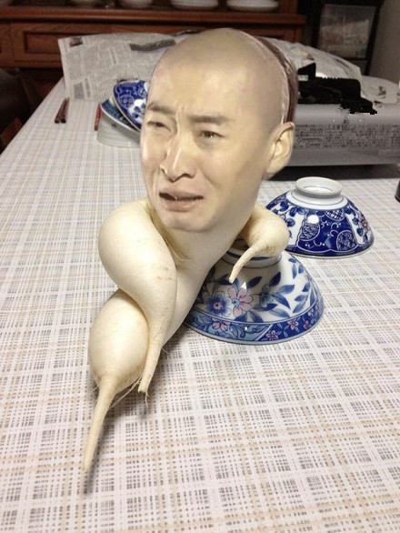 金馆长恶搞人形萝卜表情包