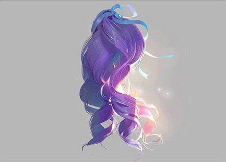 头发画法,卷发怎么画?