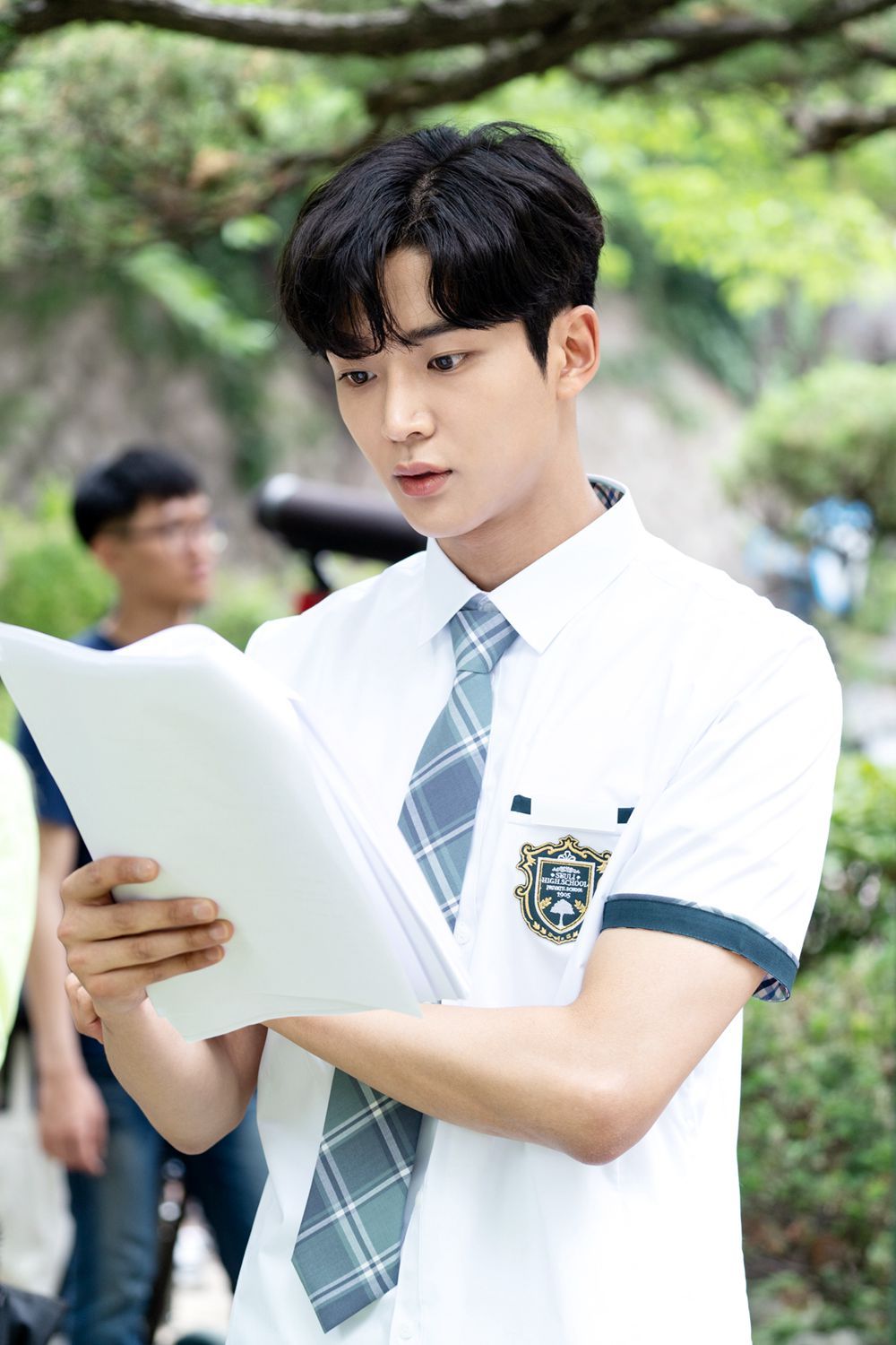 《偶然发现的一天》金路云金惠允高清剧照曝光 最萌身高cp互动甜蜜狂