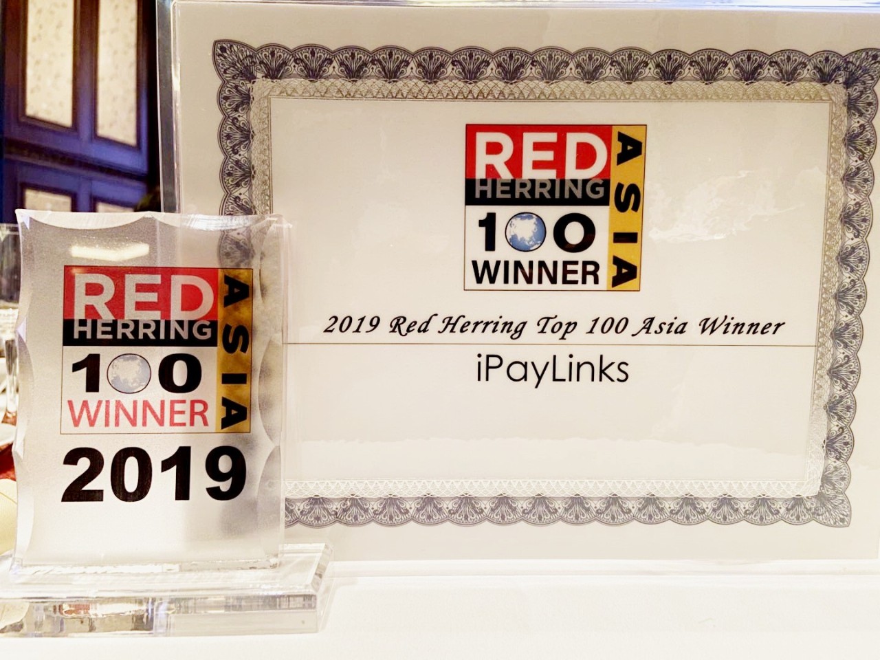 ipaylinks荣获redherring亚洲100强