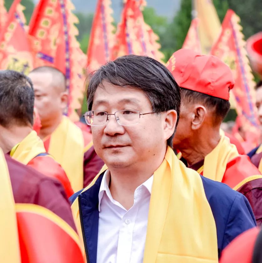 胡连荣会长参加己亥年福建省舜裔宗亲千人团祭祀舜帝典礼活动