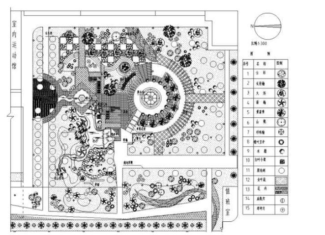 景观园林cad平面图高清的景观园林cad平面图欣赏大全