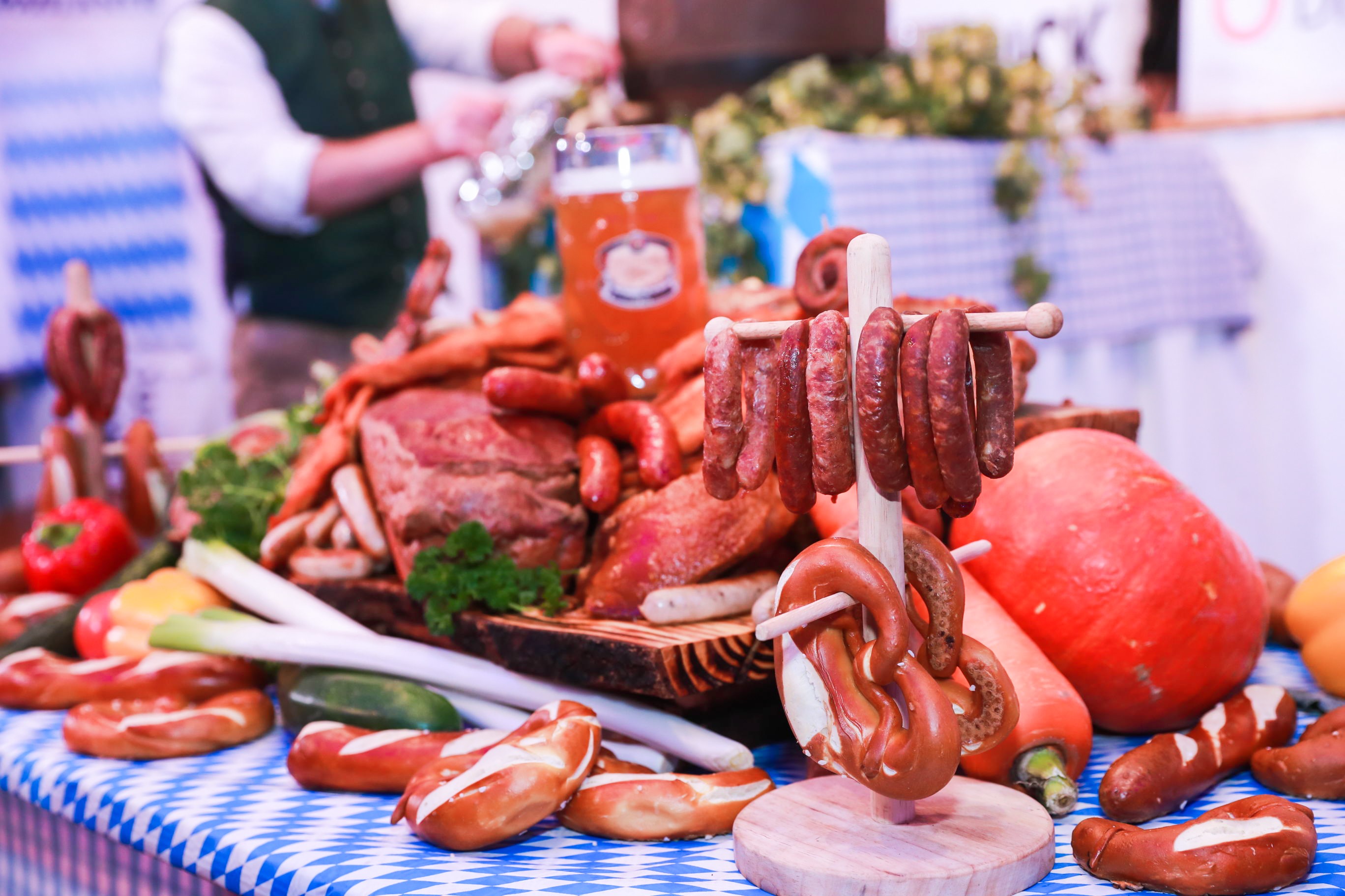 丰盛的巴伐利亚特色美食"欧洲文化是凯宾斯基不可磨灭的品牌基因.