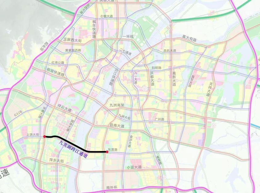 南昌新溪桥路规划图图片