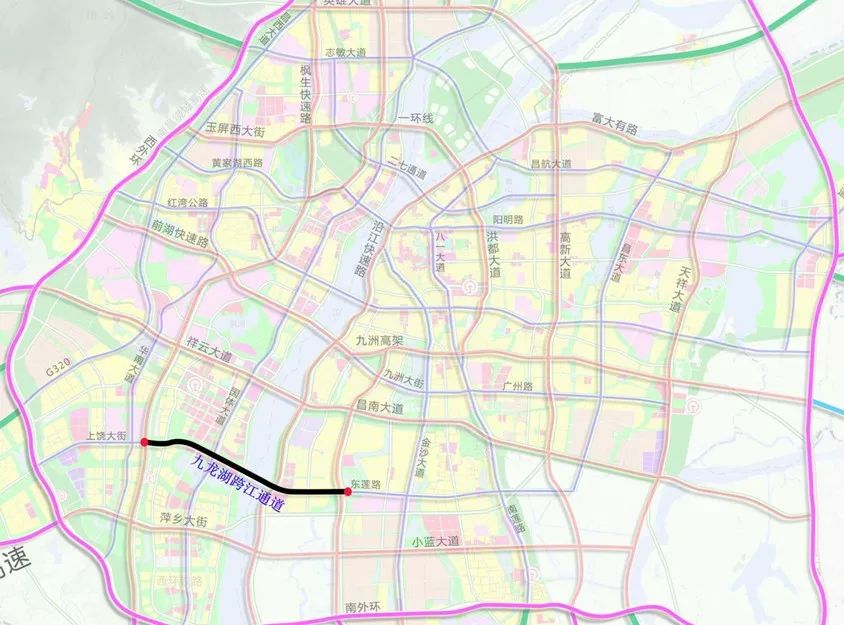 九龙湖跨江通道工程详细规划