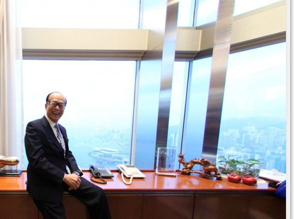 李嘉诚办公室风水网上最强分析_长江集团中心