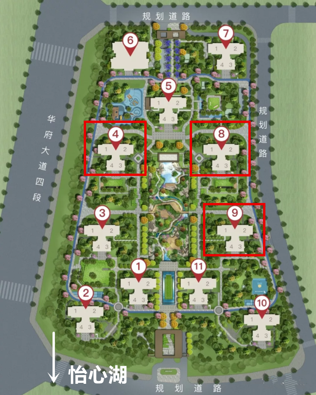 怡心湖板块新房入市 临湖住宅怡心湖岸来袭
